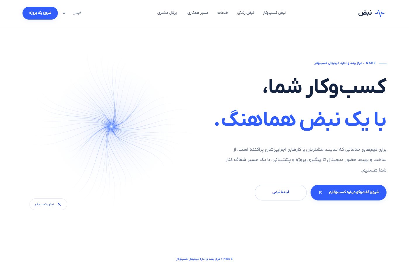 NABZ ecosystem homepage
