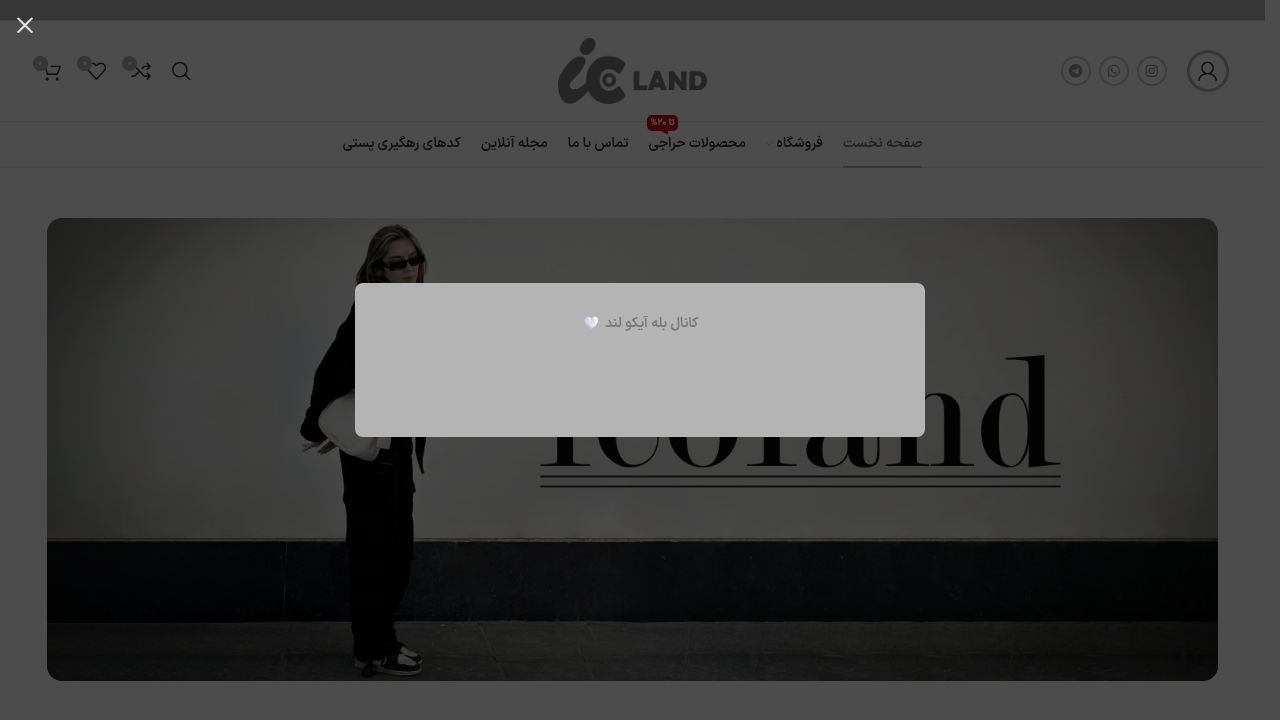 Live storefront — Icolan.ir